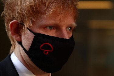 Canción inédita de Ed Sheeran suena por error en tribunal