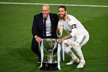 Zidane, Benzema y Ramos, los hombres clave del título del Real Madrid