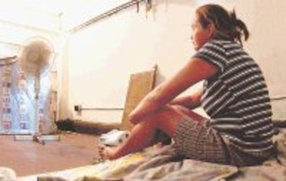 Un patio de fuego al rojo vivo