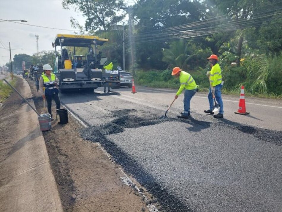 $31 millones para reparar 63.8 kilómetros de calles en el distrito de Colón
