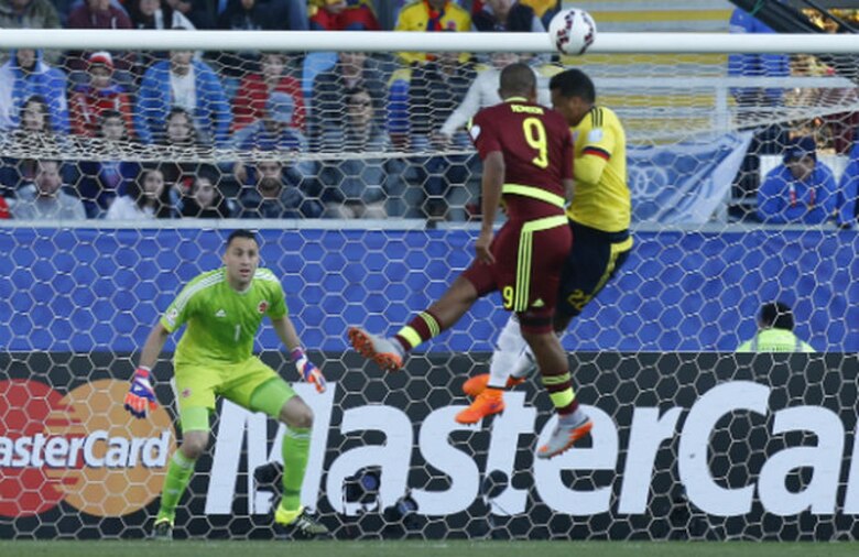Venezuela sorprende y le gana a Colombia 1-0