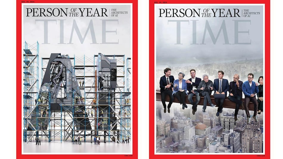 Quiénes son los "arquitectos de la IA", elegidos Persona del Año por la revista Time