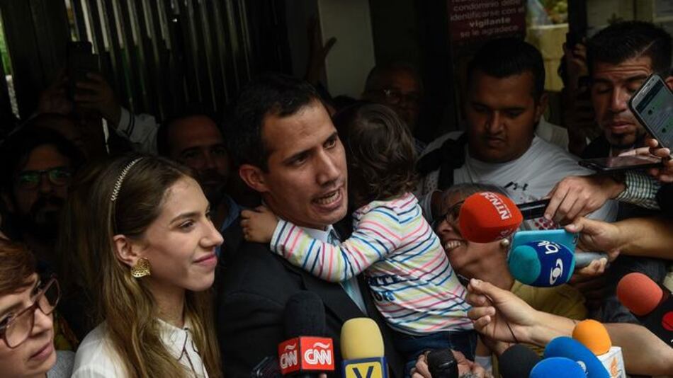 Guaidó: 'No van a poder quebrar a la familia venezolana'