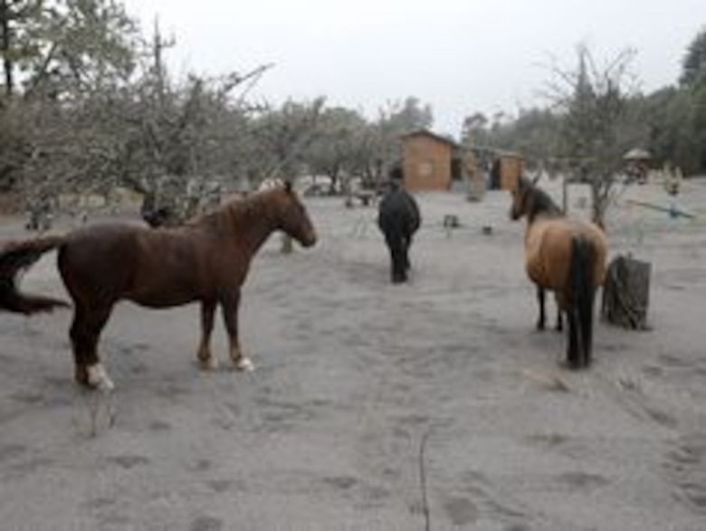 Las erupciones del Calbuco deja un pueblo fantasma en Chile