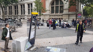 Policía británica dice que el incidente automovilístico no es acto terrorista