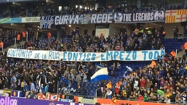 Recomiendan sanción al Espanyol por pancarta contra Shakira