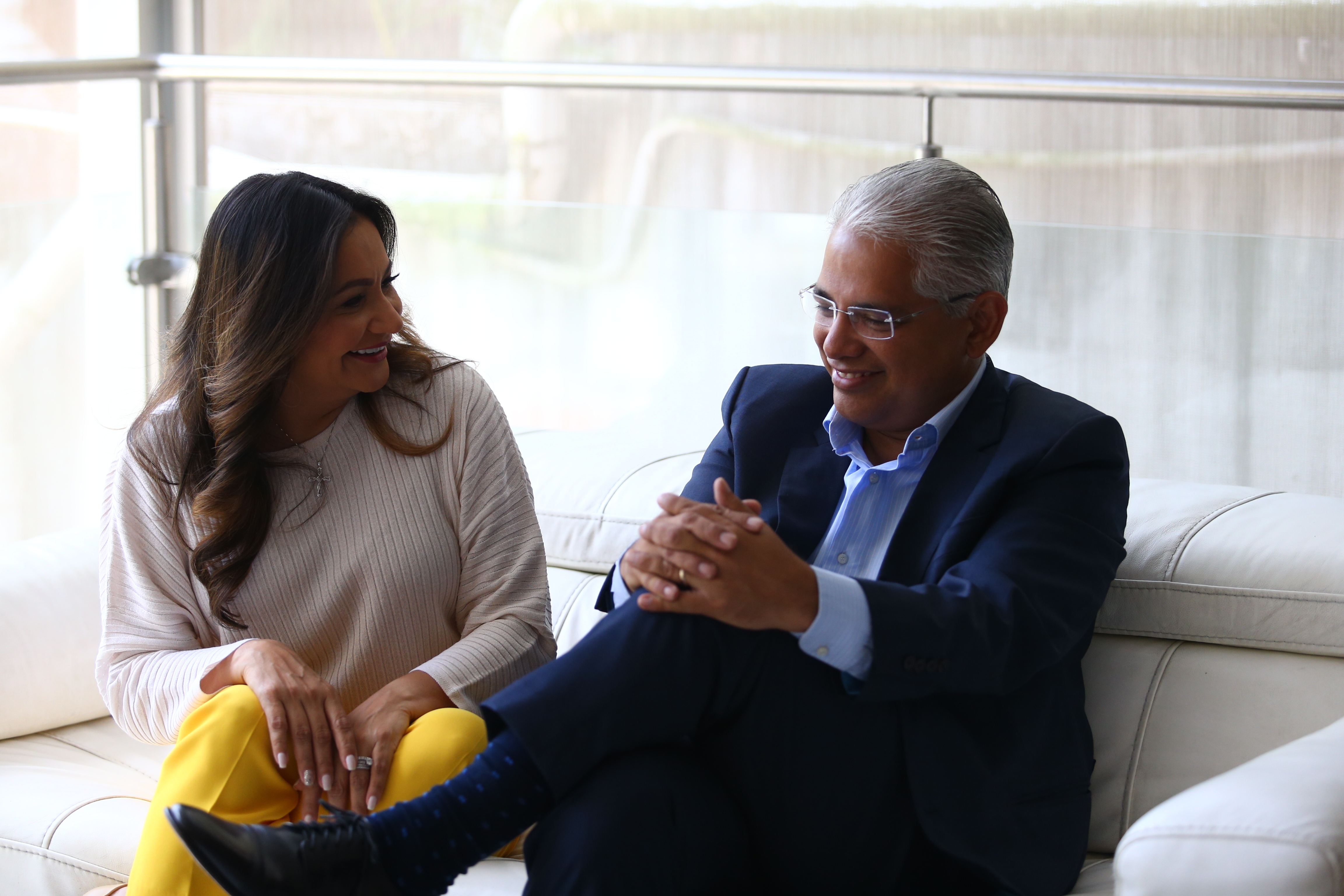 En la sala con... Yamy de Blandón