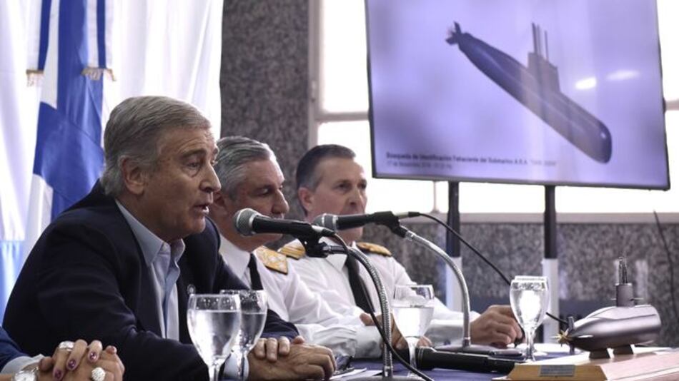 Argentina dice carecer de tecnología para rescatar submarino