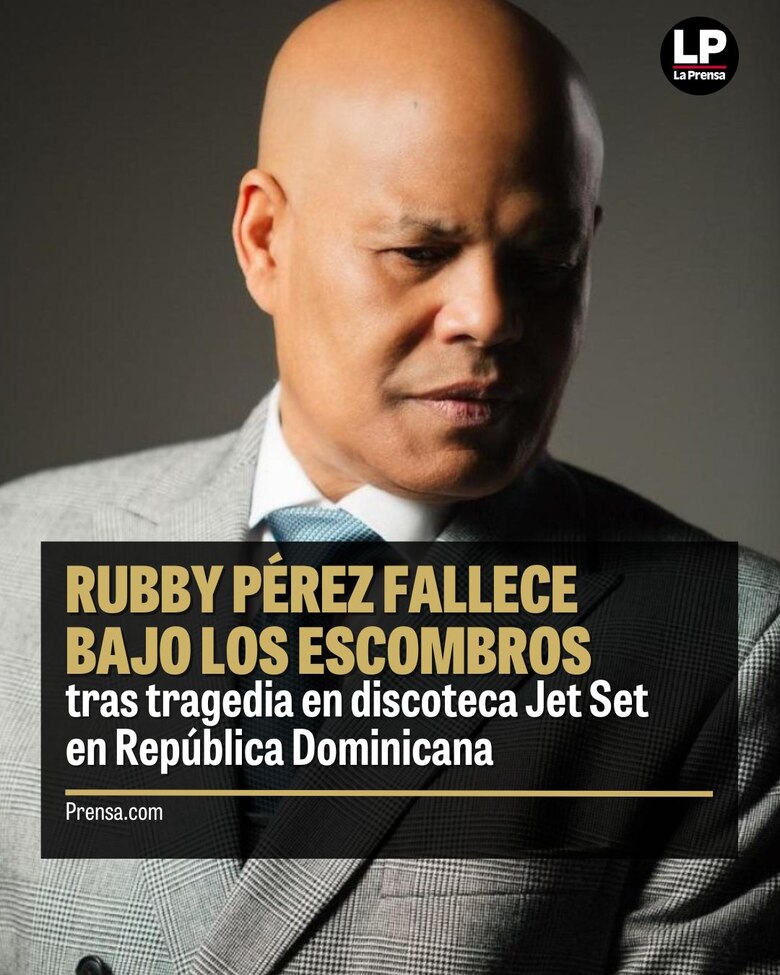 El merengue pierde una estrella: artistas lamentan la muerte de Rubby Pérez