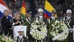 'Nuestro corazón está arrugado': miles en Medellín honran al Chapecoense