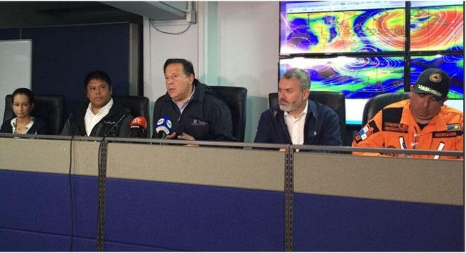 Alerta roja en Colón y Bocas del Toro por tormenta Otto; no habrá clases este miércoles