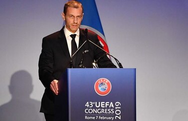 Aleksander Ceferin es reelegido presidente de la UEFA