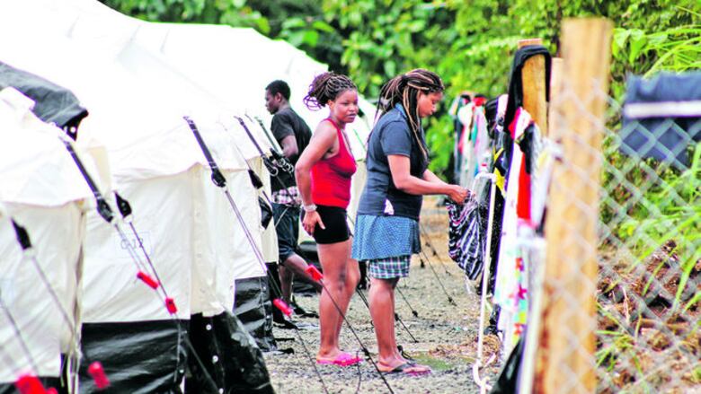 Largo y amargo éxodo