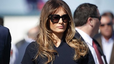 Melania Trump trabajó de modelo en Estados Unidos sin visa