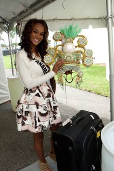 Concursantes del Miss Universo en competencia preliminar