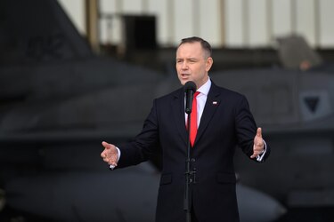 El presidente polaco dice que su país no se asustará ante los drones rusos