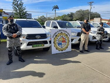 Policía recupera ocho vehículos de alquiler en Chiriquí