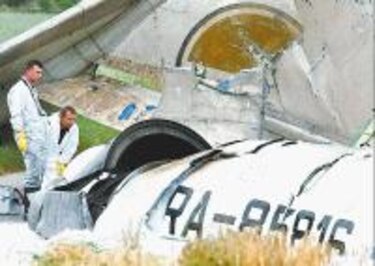 Mueren escolares rusos en catástrofe aérea