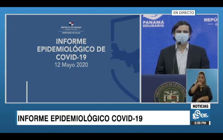 Casos de coronavirus en Panamá suben a 8,783 y los decesos a 252