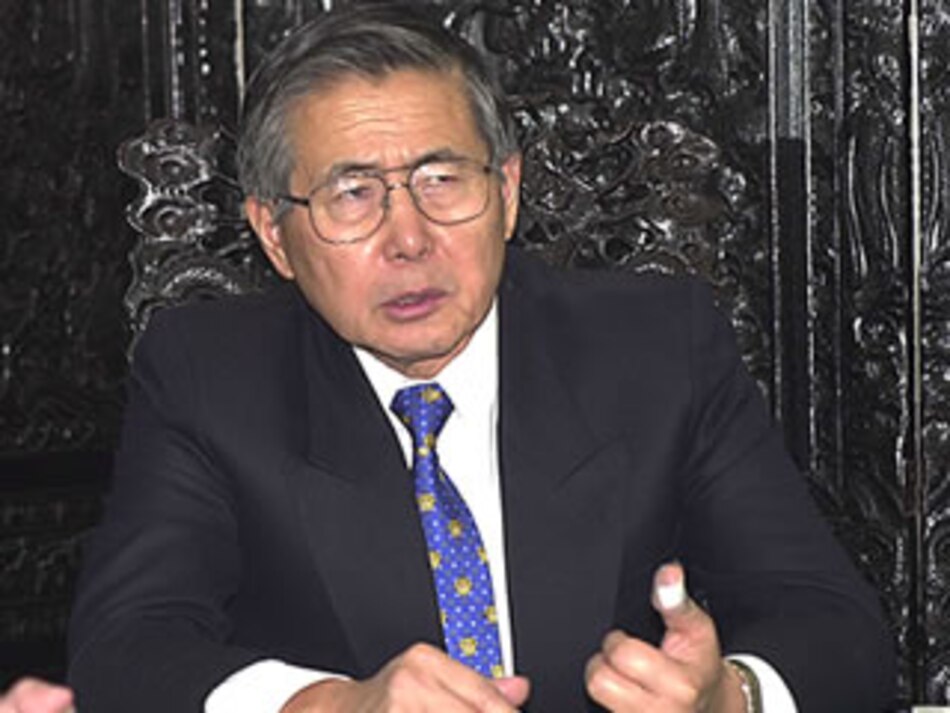 Difunden fotos de Fujimori fuera de su celda