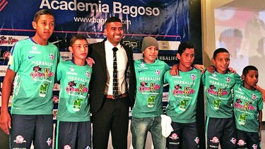 Herbalife apoya a la academia de fútbol Bagoso