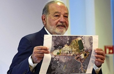 Preocupa a Carlos Slim que Manuel López Obrador cancele el aeropuerto de ganar elecciones
