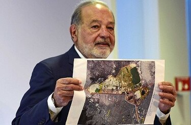 Preocupa a Carlos Slim que Manuel López Obrador cancele el aeropuerto de ganar elecciones
