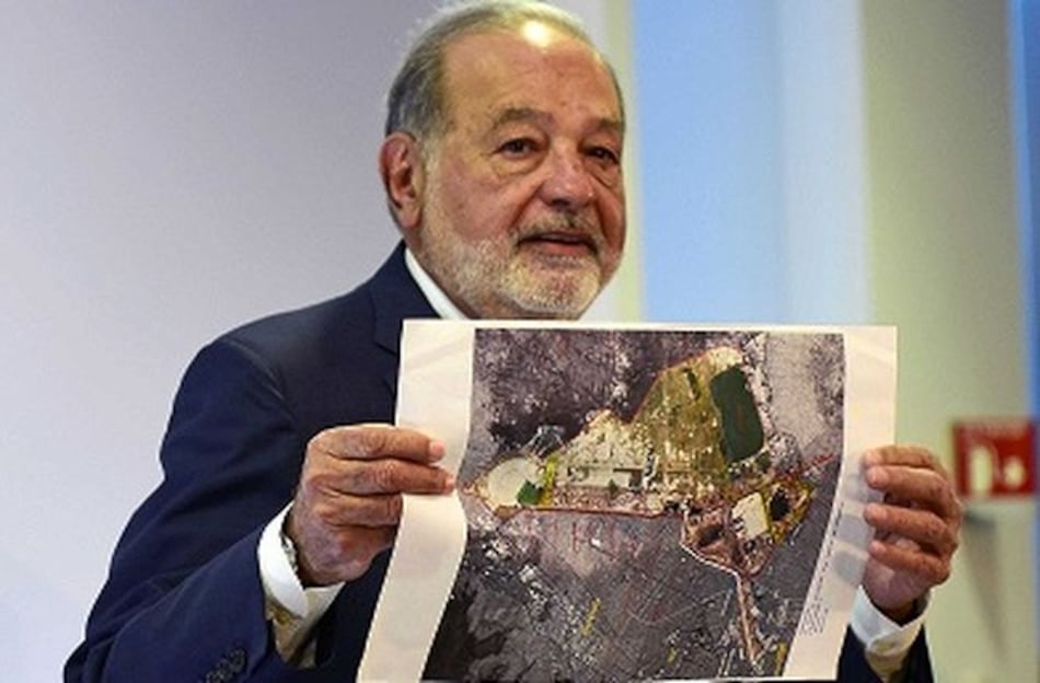 Preocupa a Carlos Slim que Manuel López Obrador cancele el aeropuerto de ganar elecciones