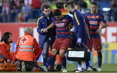 Suárez irá lesionado con su selección a la Copa América Centenario