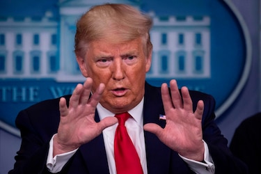 Trump niega que gobierno de Estados Unidos esté vinculado con supuesto complot en Venezuela