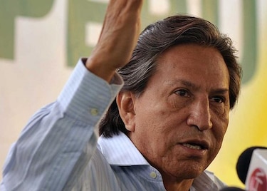 Perú ofrece recompensa por Toledo, acusado de recibir sobornos