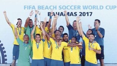 Brasil gana Mundial de Playa