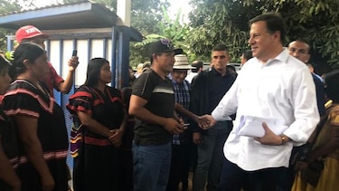 Presidente viaja a Camarón Arriba para explicar proyecto vial