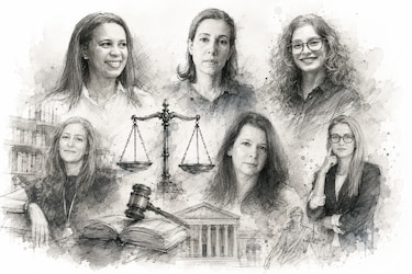 Las 6 heroínas y el procurador general de la Nación