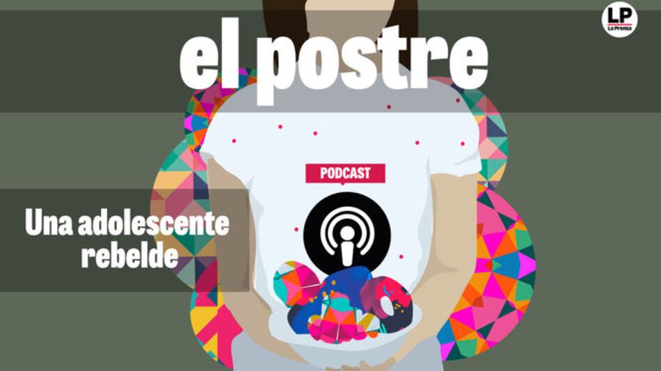 Una adolescente rebelde en la cocina