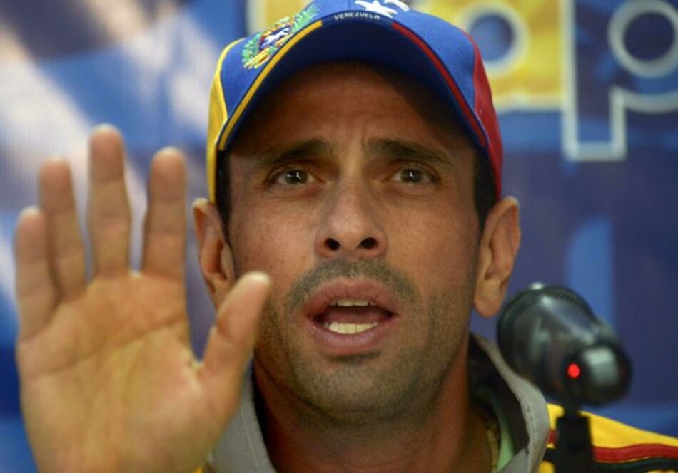 Henrique Capriles pide a OEA observación electoral en Venezuela