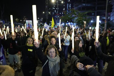 Protestas en todo Israel exigen un acuerdo en Gaza que permita liberar rehenes