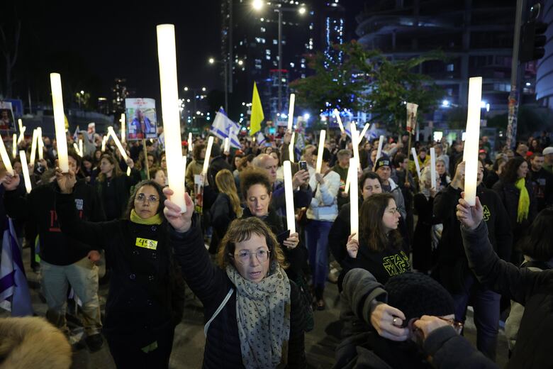 Protestas en todo Israel exigen un acuerdo en Gaza que permita liberar rehenes