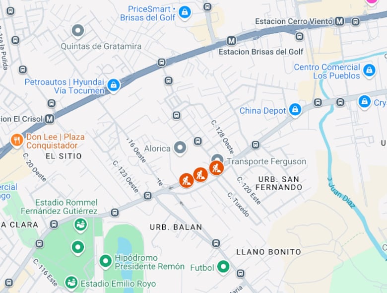 Reparaciones en avenida José Agustín Arango afectarán tránsito hasta el lunes 23