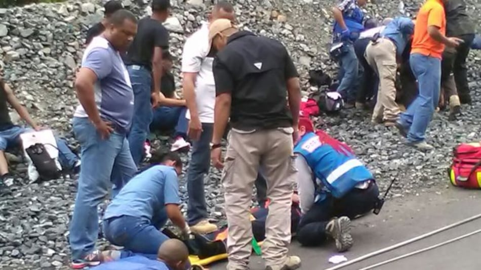 Coclesito: 29 cadetes del SPI resultan heridos cuando se estrella bus en el que viajaban