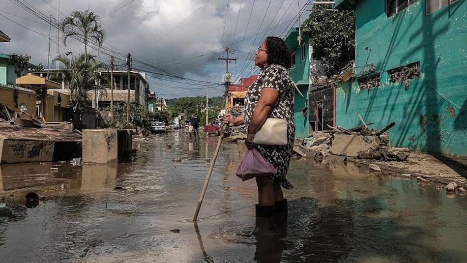 La combinación atmosférica que causó las devastadoras inundaciones en México que dejan al menos 64 muertos