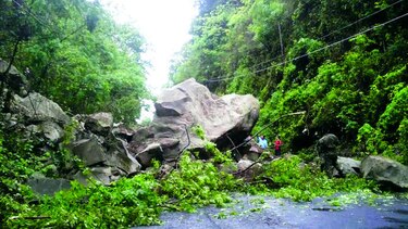 Fuertes lluvias azotaron Colón y Darién