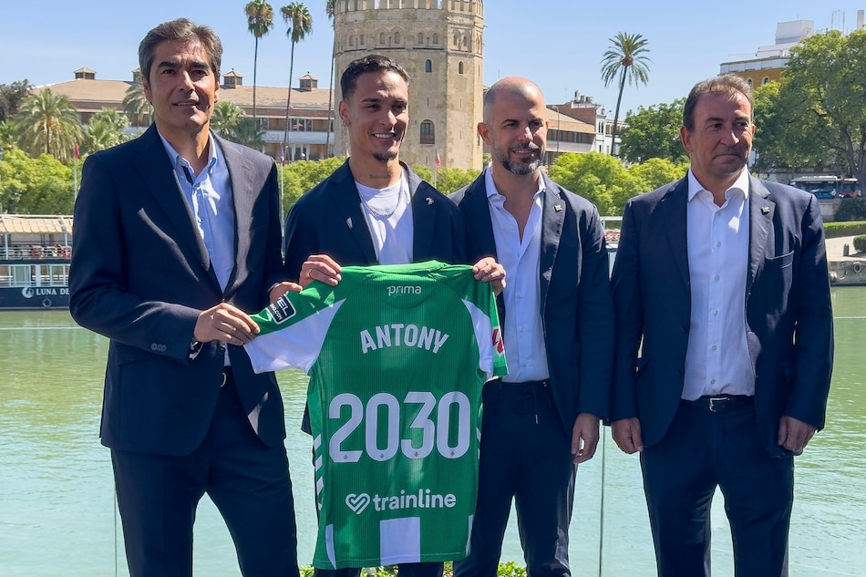 Antony regresa al Betis con un contrato de cinco temporadas