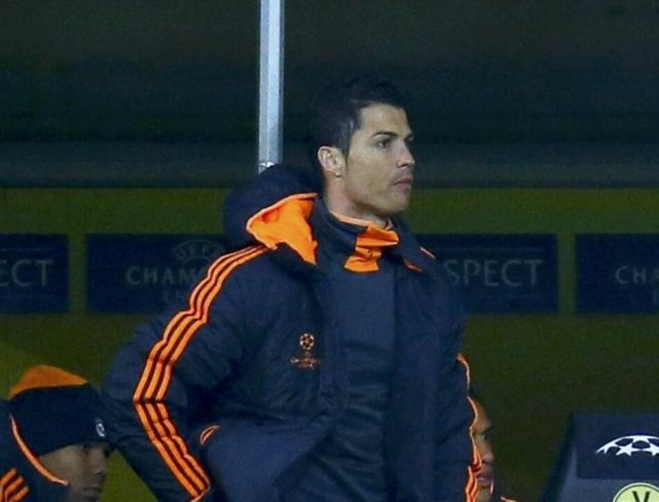 Cristiano Ronaldo, lesionado en un muslo, es duda para la final de Copa