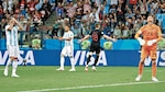 Argentina sufre, llora y grita en goleada croata