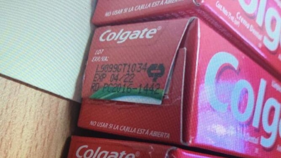 Fabricante confirma presencia de dietilenglicol en pastas de dientes decomisadas