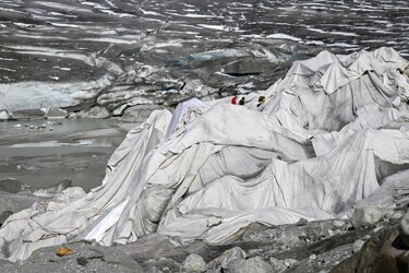 Suiza alcanza el umbral crítico de sus glaciares semanas antes de lo previsto