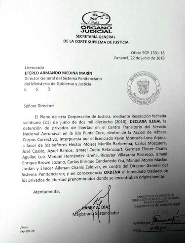 Gobierno prepara traslado de reos de penal Punta Coco a otras cárceles