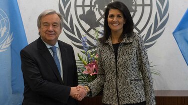 Estados Unidos va a mostrar su 'fuerza', dice embajadora de Trump en la ONU