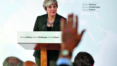 May intenta destrabar las negociaciones del ‘brexit’